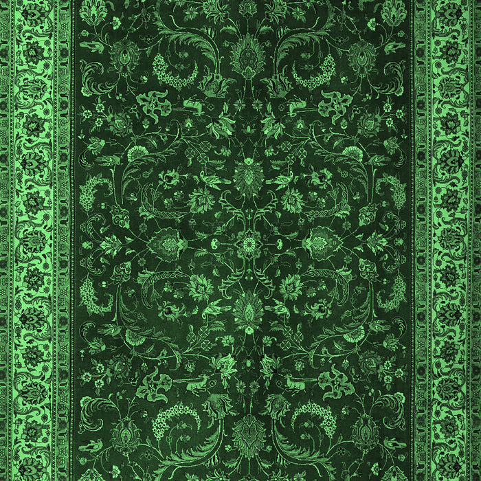 Persian Emerald Green Traditional Rug, tr1928emgrn