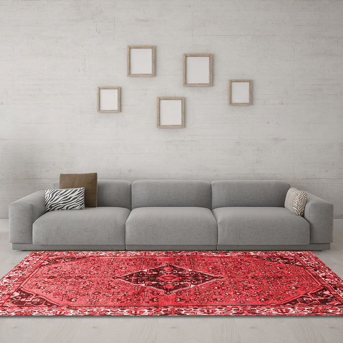 Traditional Red Washable Rugs