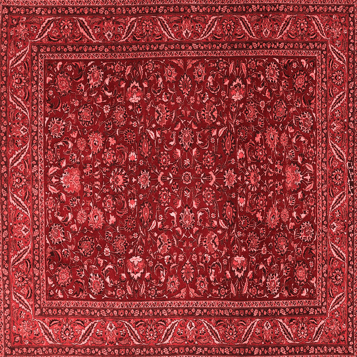 Machine Washable Persian Red Traditional Rug, wshtr1930red