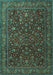 Persian Turquoise Traditional Rug, tr1930turq