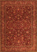 Persian Orange Traditional Rug, tr1930org