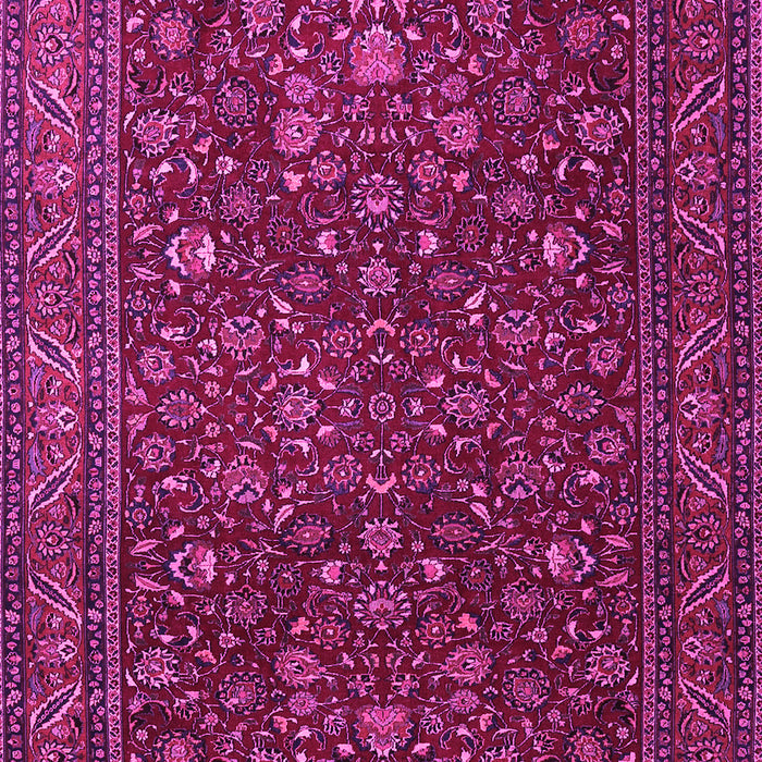 Machine Washable Persian Pink Traditional Rug, wshtr1930pnk