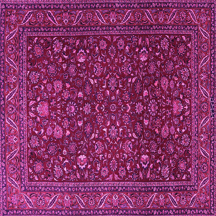 Square Persian Pink Traditional Rug, tr1930pnk