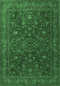 Persian Emerald Green Traditional Rug, tr1930emgrn