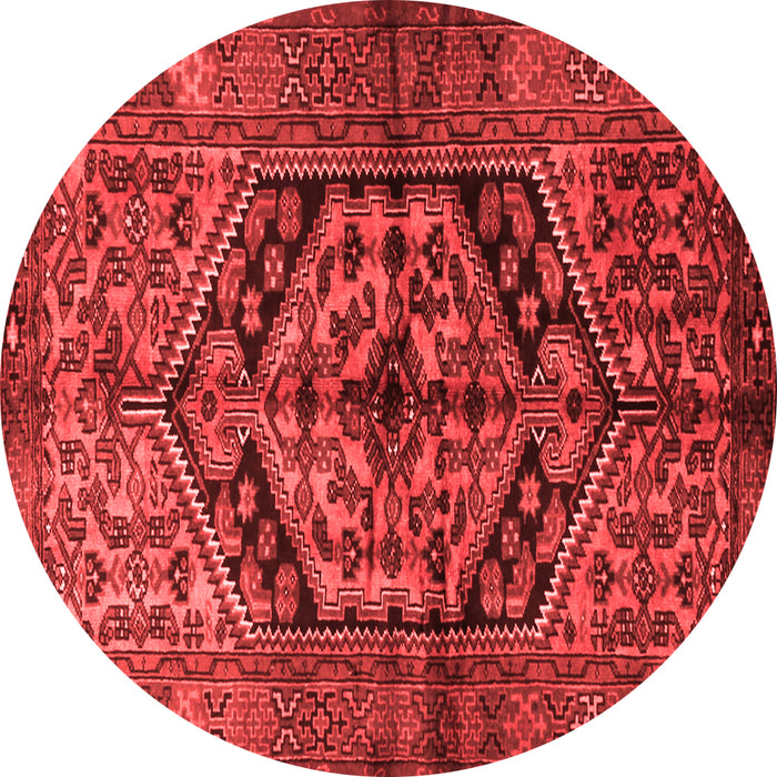 Machine Washable Persian Red Traditional Rug, wshtr1931red