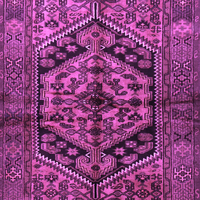 Machine Washable Persian Purple Traditional Area Rugs, wshtr1931pur
