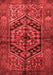 Persian Red Traditional Area Rugs