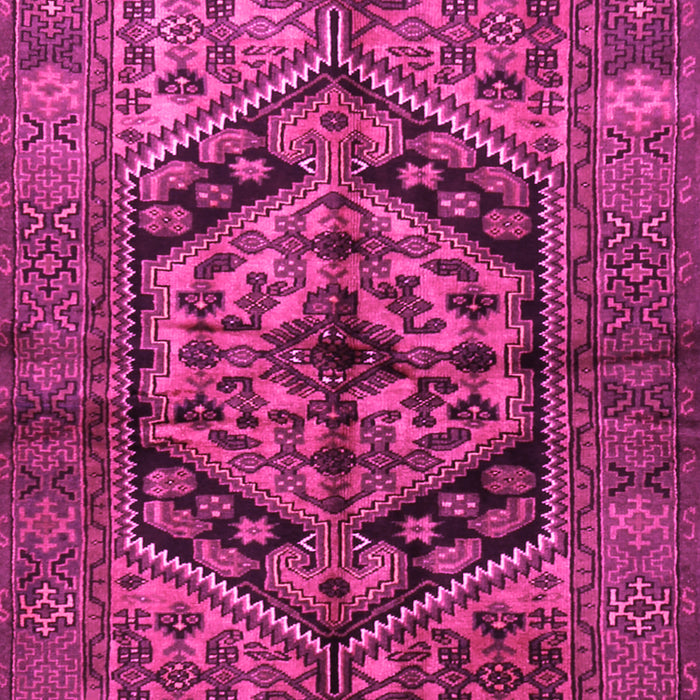 Machine Washable Persian Pink Traditional Rug, wshtr1931pnk