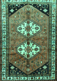 Persian Turquoise Traditional Rug, tr1932turq