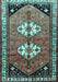 Machine Washable Persian Light Blue Traditional Rug, wshtr1932lblu