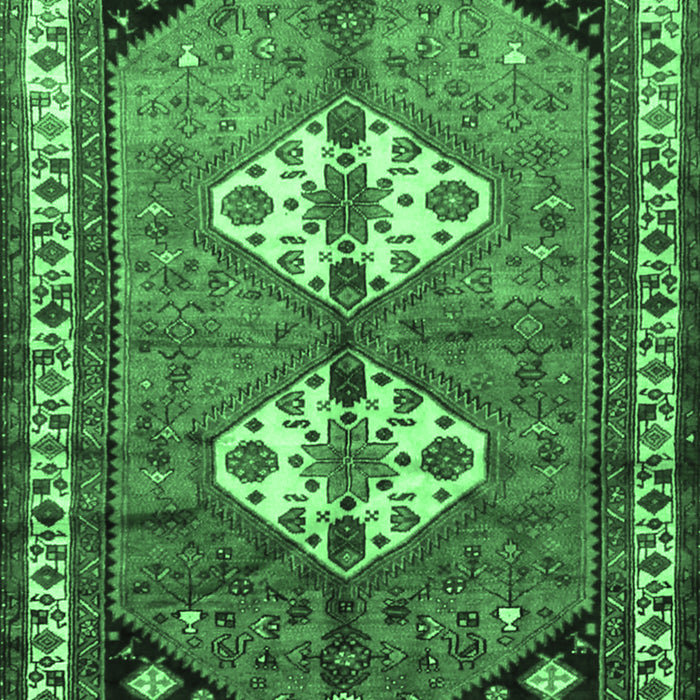Persian Emerald Green Traditional Rug, tr1932emgrn