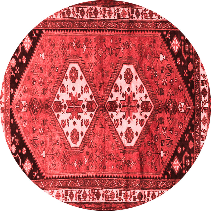 Machine Washable Persian Red Traditional Rug, wshtr1932red