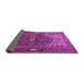 Sideview of Persian Purple Traditional Rug, tr1933pur