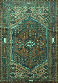 Persian Turquoise Traditional Rug, tr1933turq