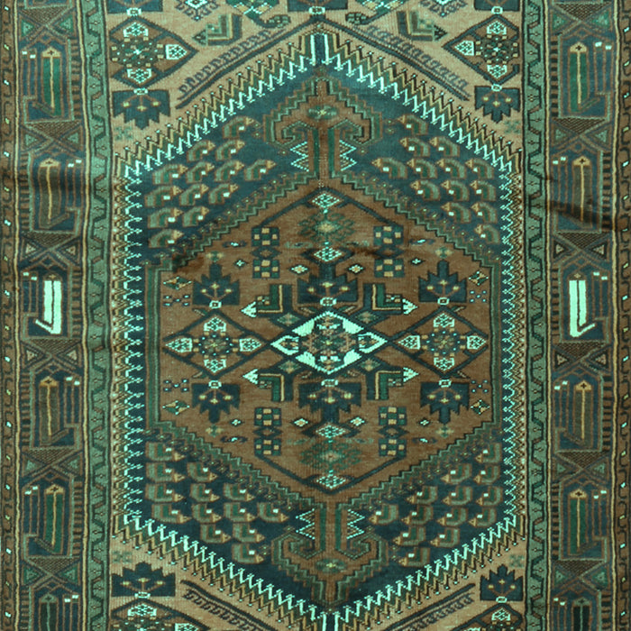 Persian Turquoise Traditional Rug, tr1933turq