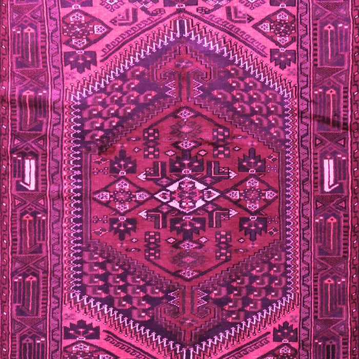 Machine Washable Persian Pink Traditional Rug, wshtr1933pnk