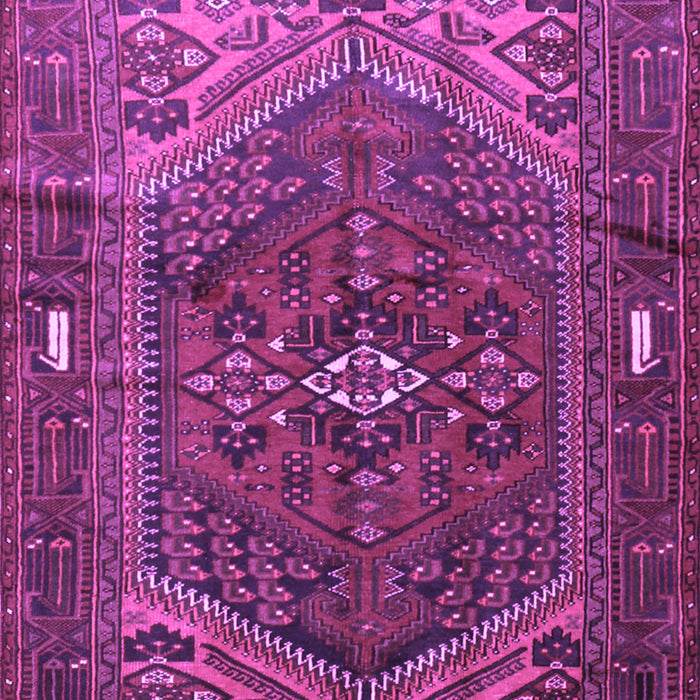 Machine Washable Persian Purple Traditional Area Rugs, wshtr1933pur