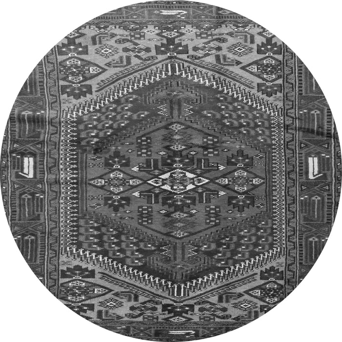 Square Persian Gray Traditional Rug, tr1933gry