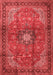 Medallion Red Traditional Area Rugs