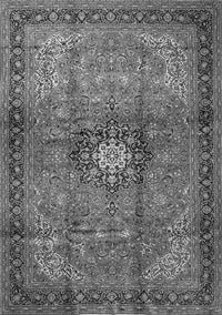 Medallion Gray Traditional Rug, tr1934gry