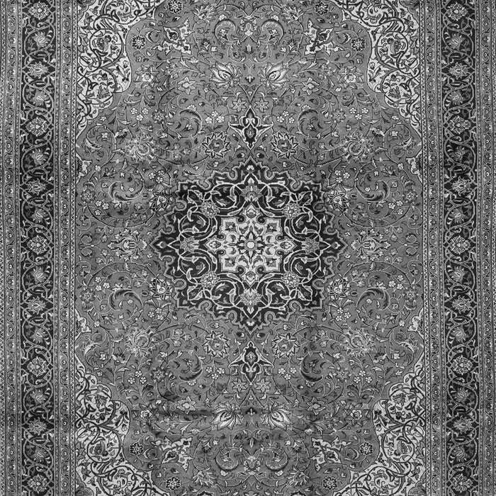 Medallion Gray Traditional Rug, tr1934gry