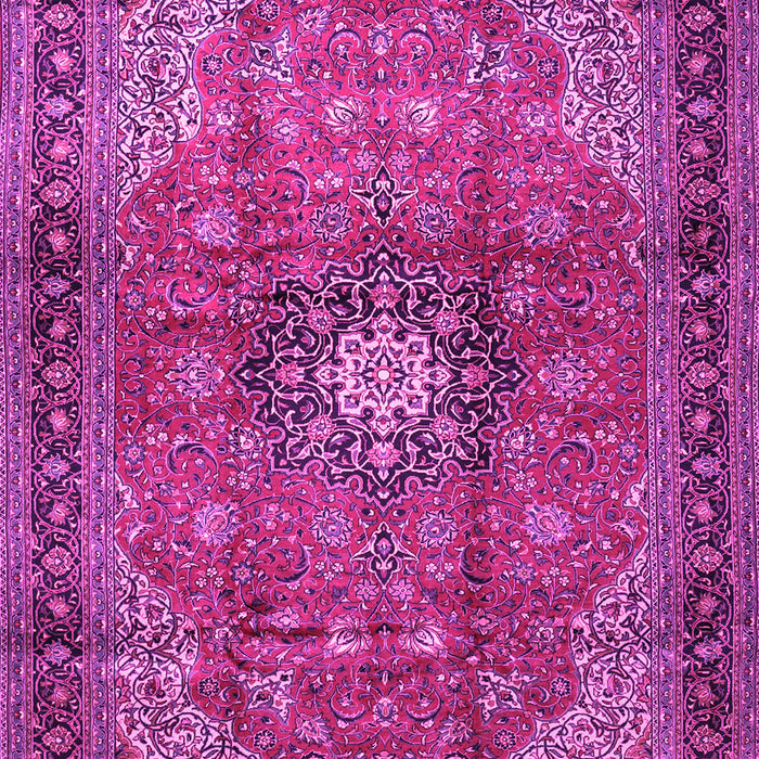 Medallion Pink Traditional Rug, tr1934pnk