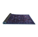 Sideview of Persian Blue Traditional Rug, tr1935blu