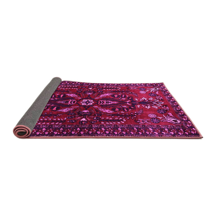 Sideview of Persian Pink Traditional Rug, tr1935pnk