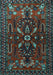 Machine Washable Persian Light Blue Traditional Rug, wshtr1935lblu