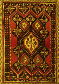 Persian Yellow Traditional Rug, tr1936yw