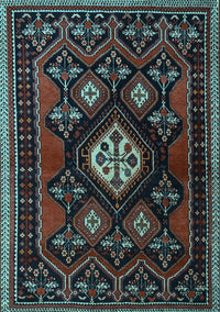 Persian Light Blue Traditional Rug, tr1936lblu