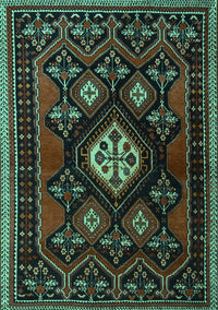 Persian Turquoise Traditional Rug, tr1936turq