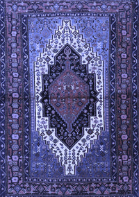 Persian Blue Traditional Rug, tr1937blu