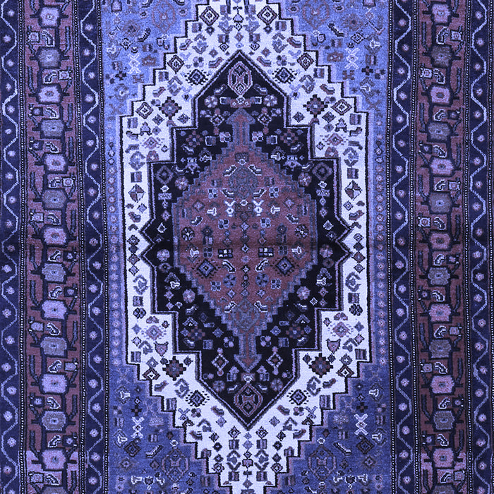 Persian Blue Traditional Rug, tr1937blu