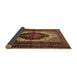 Sideview of Persian Brown Traditional Rug, tr1937brn