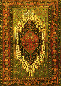 Persian Yellow Traditional Rug, tr1937yw