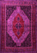 Machine Washable Persian Pink Traditional Rug, wshtr1938pnk