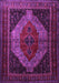 Machine Washable Persian Purple Traditional Area Rugs, wshtr1938pur