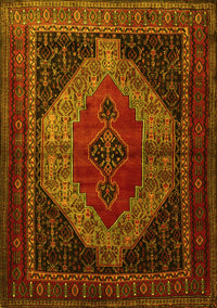 Persian Yellow Traditional Rug, tr1938yw