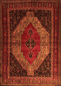 Persian Orange Traditional Rug, tr1938org