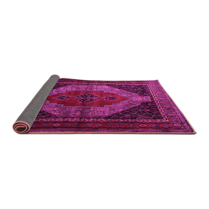 Sideview of Persian Pink Traditional Rug, tr1938pnk