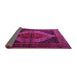 Sideview of Persian Pink Traditional Rug, tr1938pnk