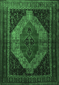 Persian Emerald Green Traditional Rug, tr1938emgrn