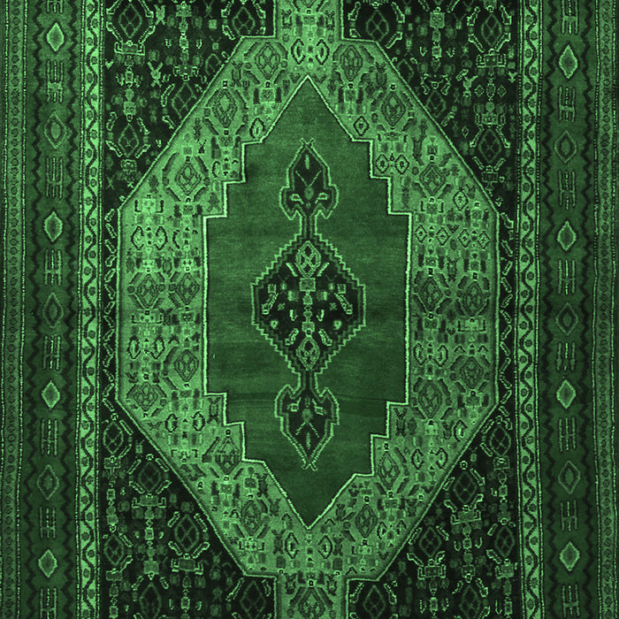 Persian Emerald Green Traditional Rug, tr1938emgrn