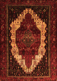 Persian Orange Traditional Rug, tr1939org