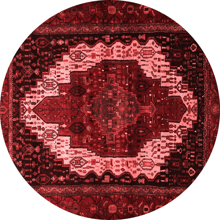 Machine Washable Persian Red Traditional Rug, wshtr1939red