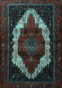Persian Light Blue Traditional Rug, tr1939lblu