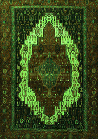 Persian Green Traditional Rug, tr1939grn