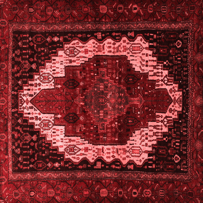 Machine Washable Persian Red Traditional Rug, wshtr1939red