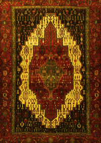 Persian Yellow Traditional Rug, tr1939yw